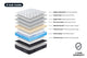 Ergolux Luxe Pocket Spring Mattress - King – view 7