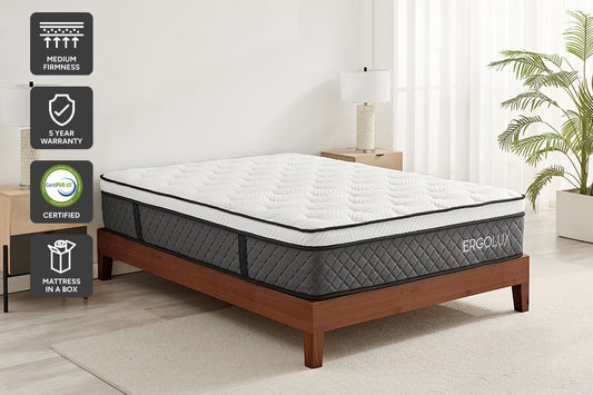 Ergolux Luxe Pocket Spring Mattress (Queen)