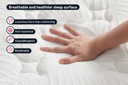 Ergolux Luxe Pocket Spring Mattress (Double)