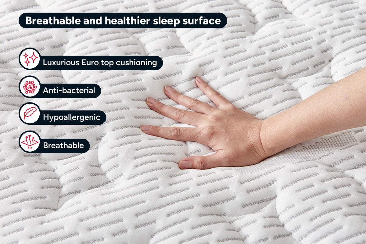 Ergolux Elite Bamboo Pocket Spring Mattress (King Single)