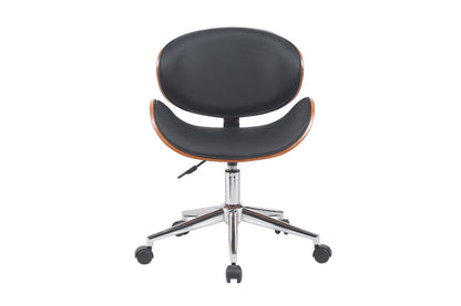 Ergolux Bentwood Office Chair (Black/Walnut)