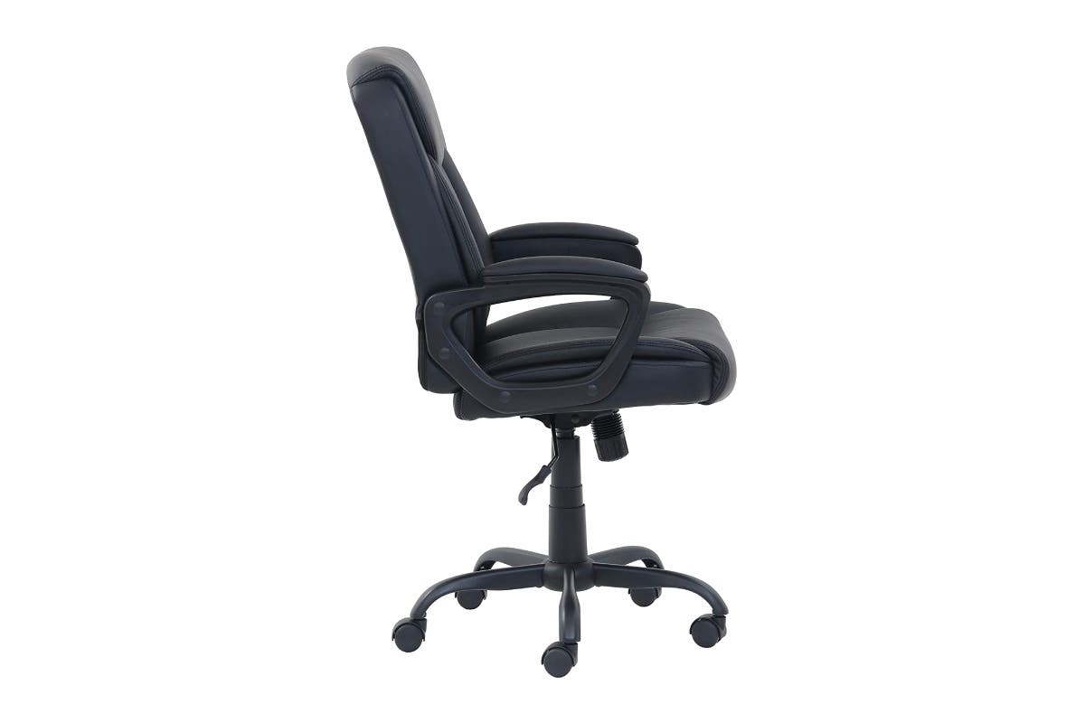 Ergolux Boston PU Padded Mid Back Office Chair