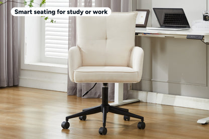 Ergolux Betty Fabric Office Chair (Beige/Black)
