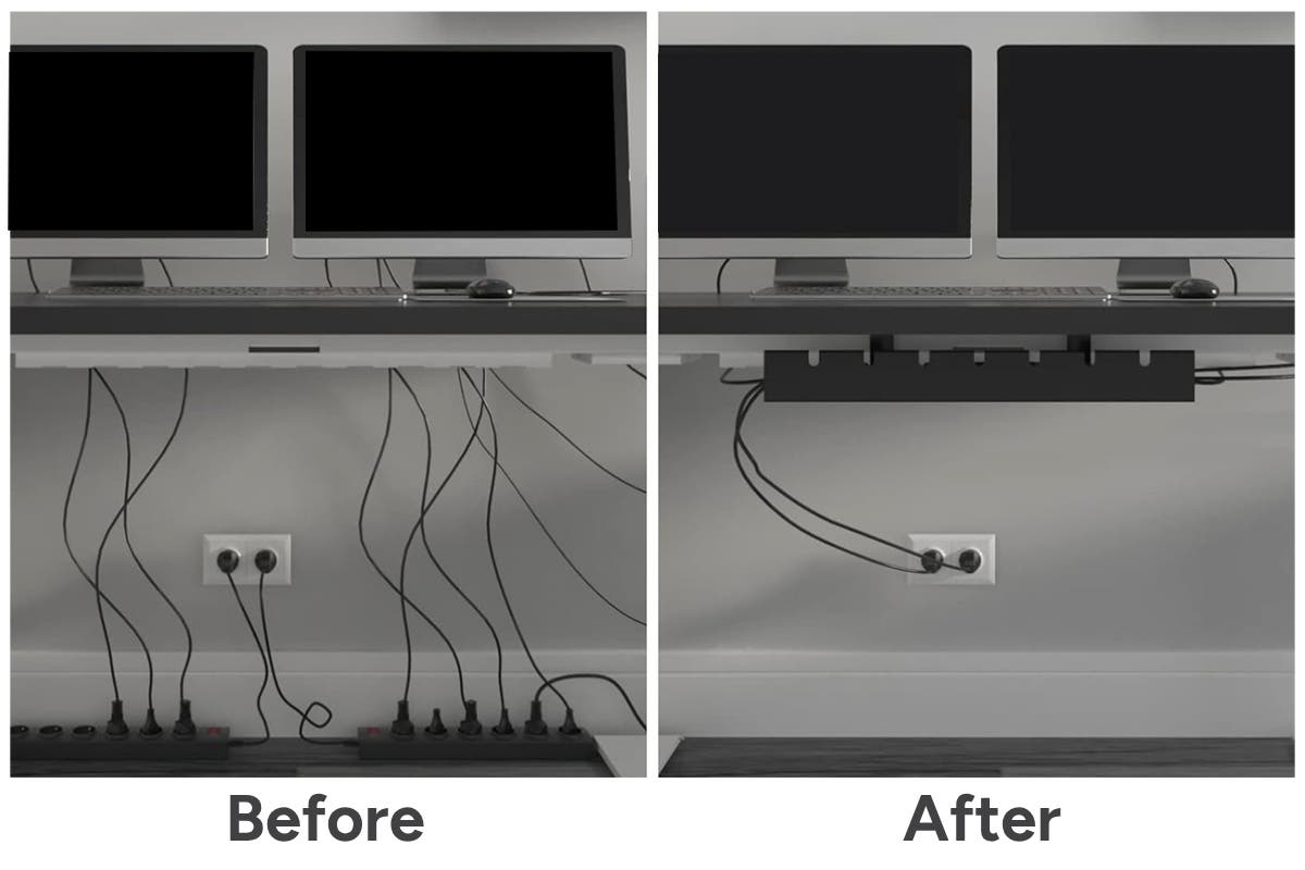 Ergolux Cable Management Tray (Large)