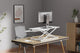 Ergolux Pro Height Adjustable Sit Stand Desk Riser 95cm (White)