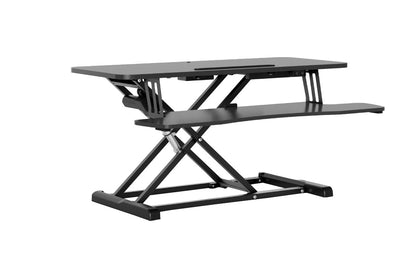 Ergolux EZ Pro Electric Height Adjustable Sit Stand Desk Riser 95cm (Black)