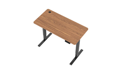 Ergolux Electric Standing Desk 120 x 60cm (Walnut/Black)