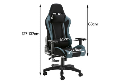 Ergolux Reaper Gaming Chair (Black/Grey)