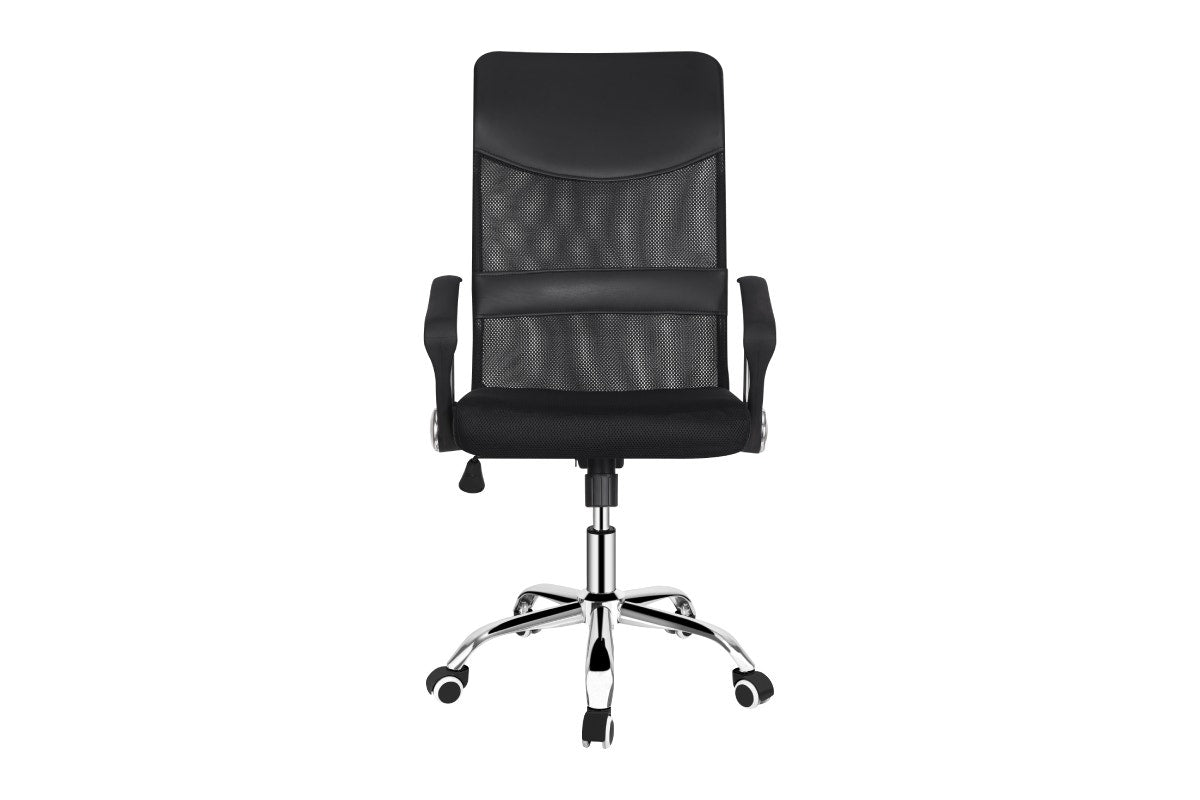 Ergolux High Back Designer Office Chair  - Black)