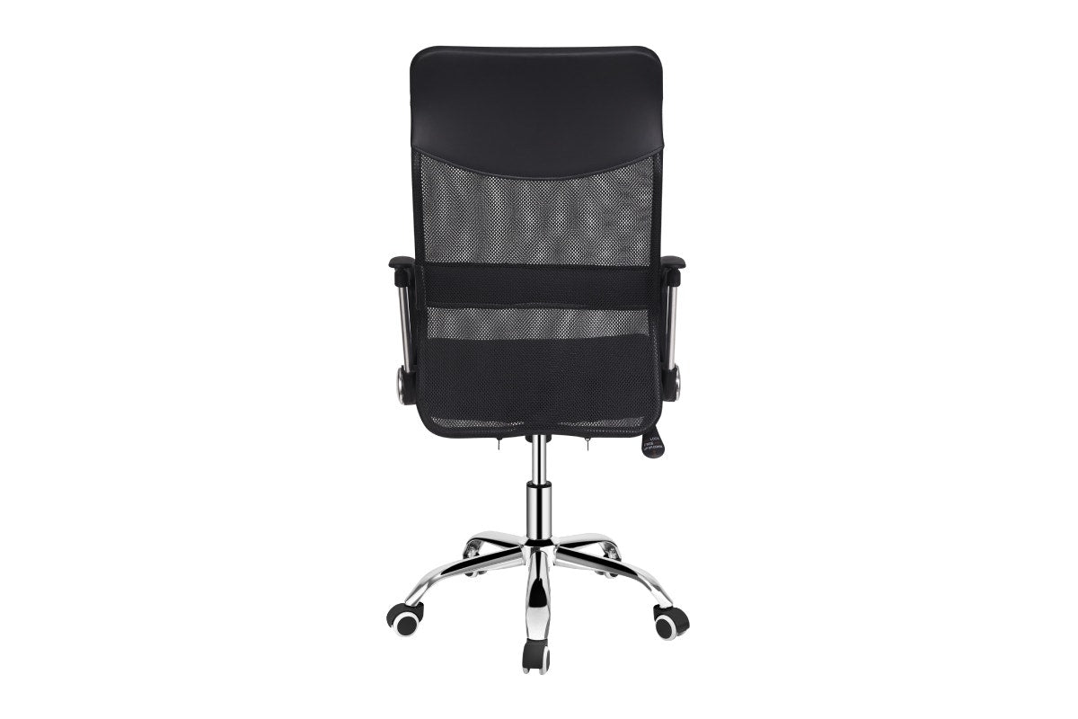 Ergolux High Back Designer Office Chair  - Black)