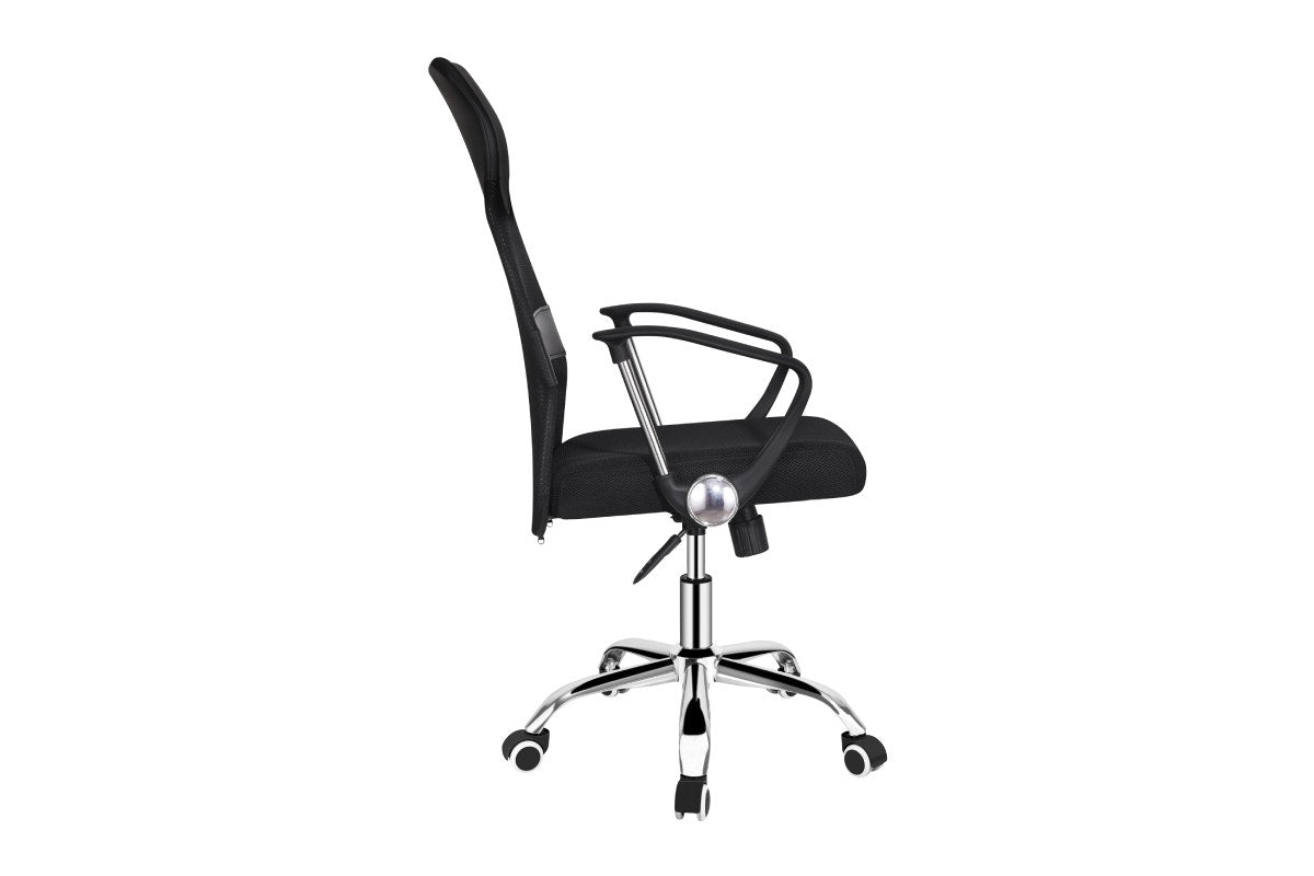 Ergolux High Back Designer Office Chair  - Black)