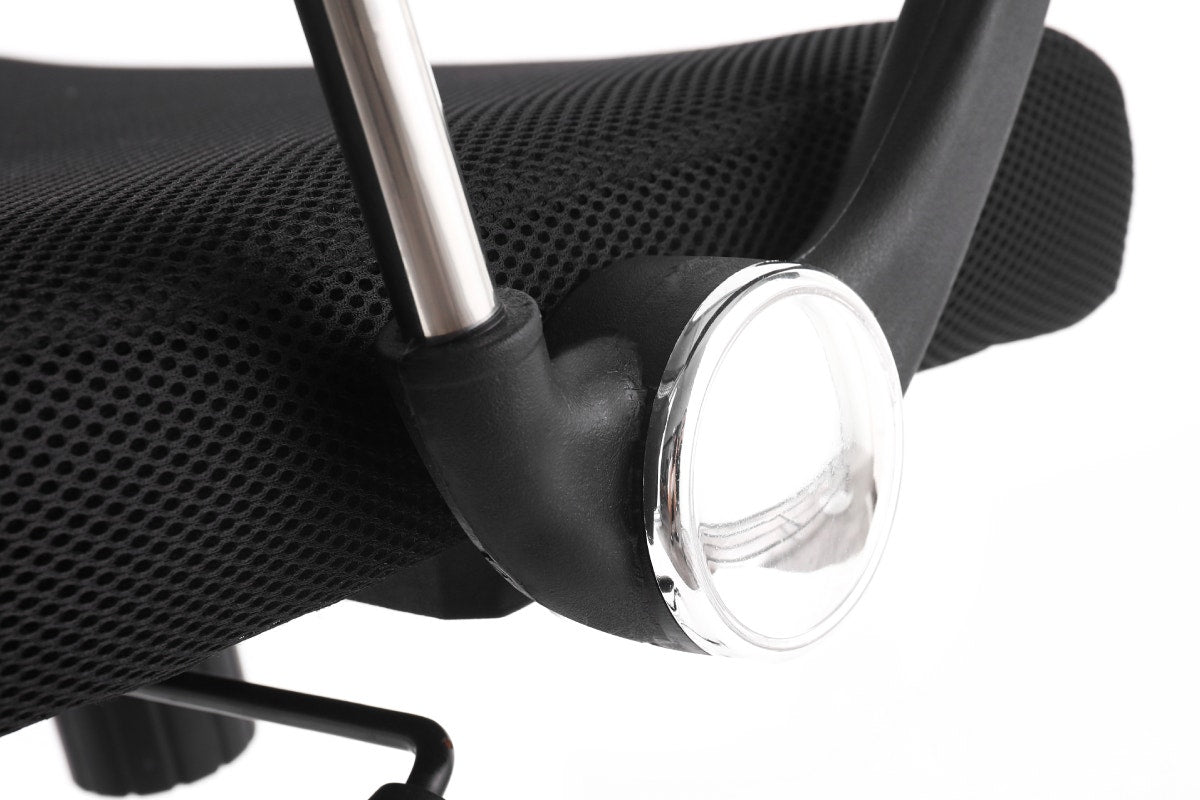 Ergolux High Back Designer Office Chair  - Black)