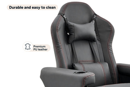 Ergolux Hotshot Recliner Gaming Office Chair (Black)