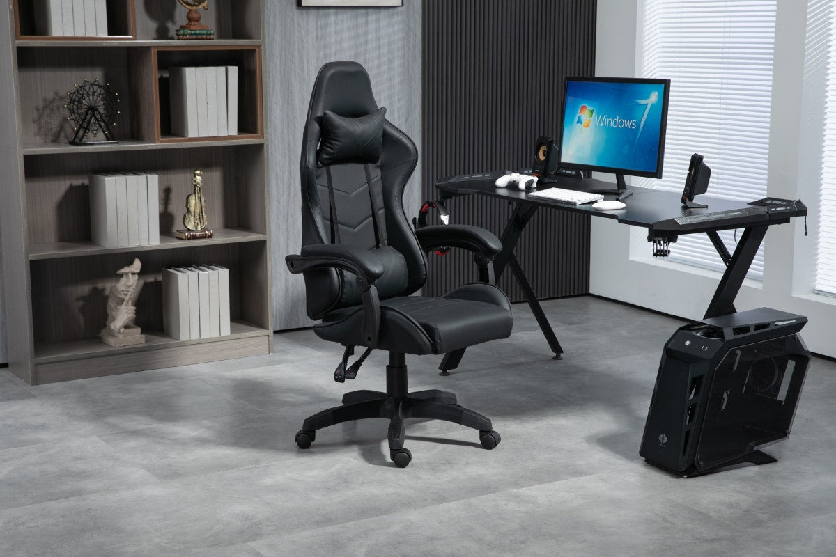 Ergolux Hyper Gaming Chair - Black