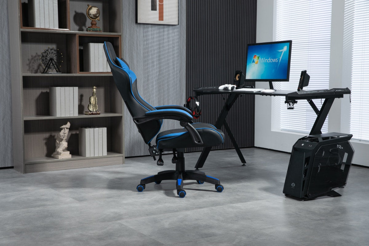 Ergolux Hyper Gaming Chair Blue