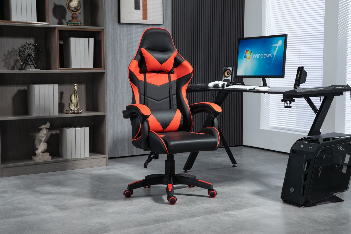 Ergolux Hyper Gaming Chair Red