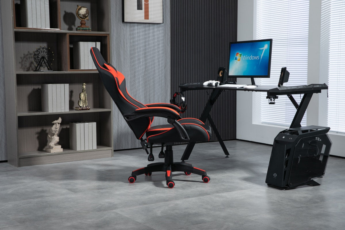 Ergolux Hyper Gaming Chair Red