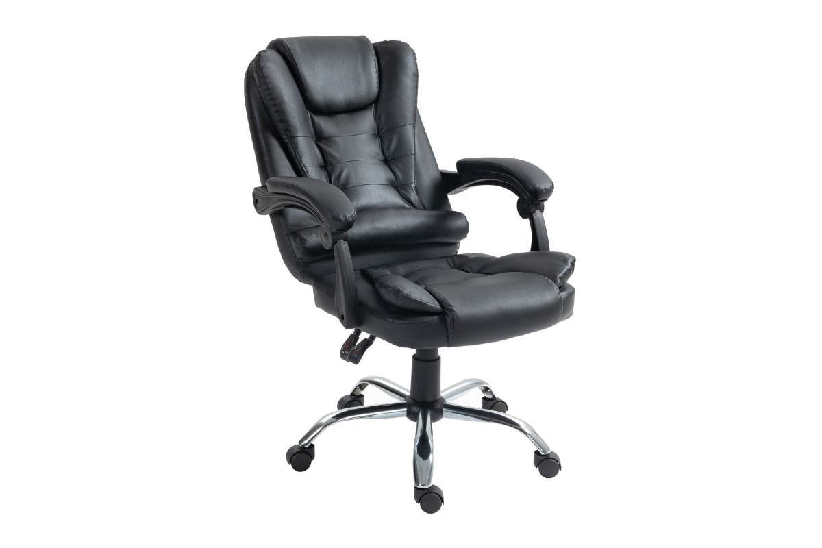 Ergolux Luxor Executive Office Chair (Black)