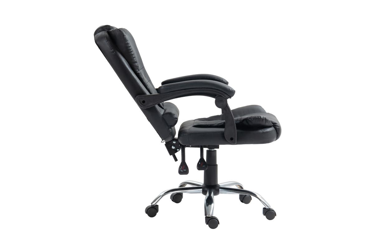 Ergolux Luxor Executive Office Chair (Black)