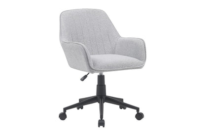 Ergolux Milly Fabric Office Chair (Grey/Black)