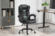 Ergolux Noob Mid Back Padded Massage Office Chair (Black)