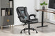 Ergolux Noob Mid Back Padded Massage Office Chair (Black)