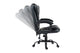 Ergolux Noob Mid Back Padded Massage Office Chair (Black)