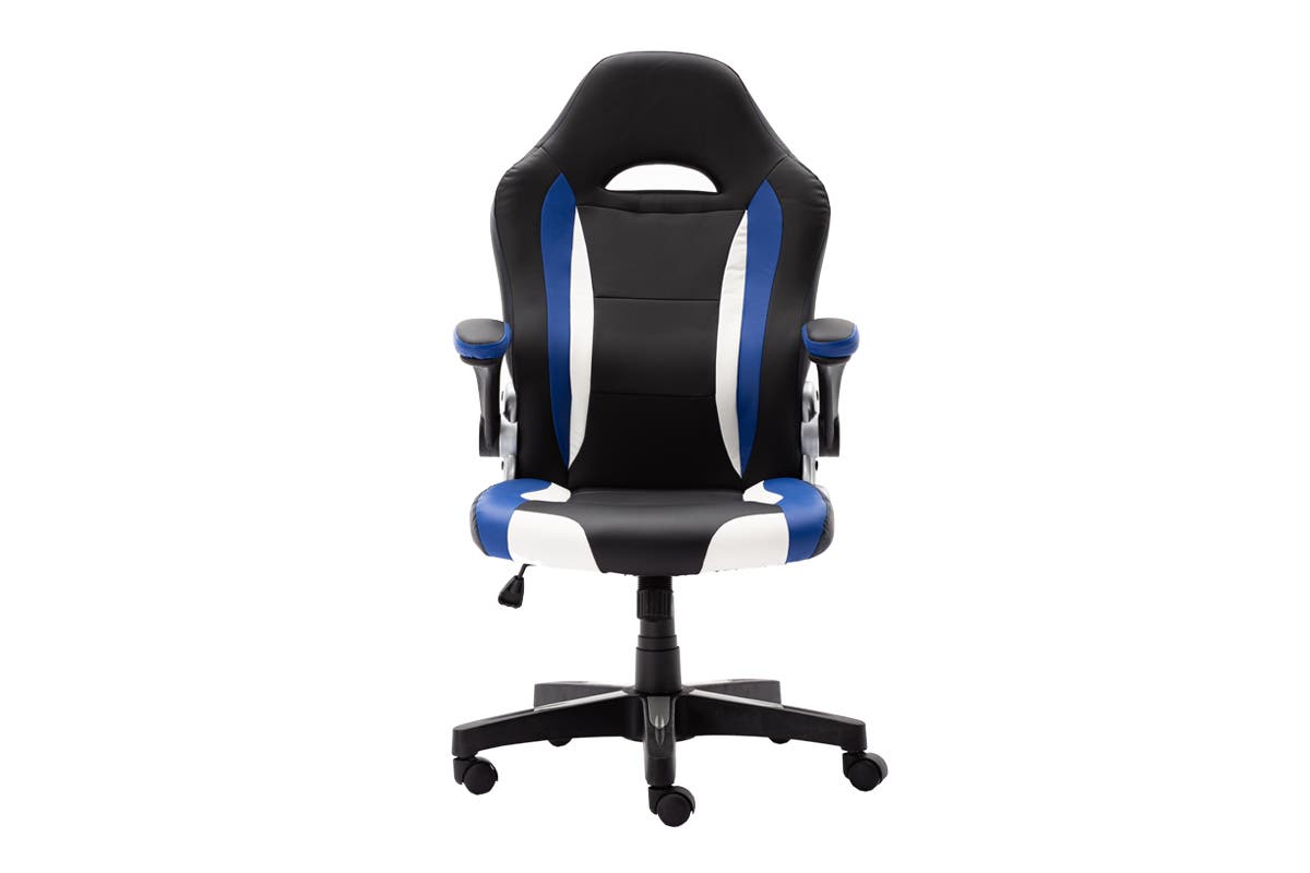 Ergolux Phoenix Gaming Chair (Black/Blue)