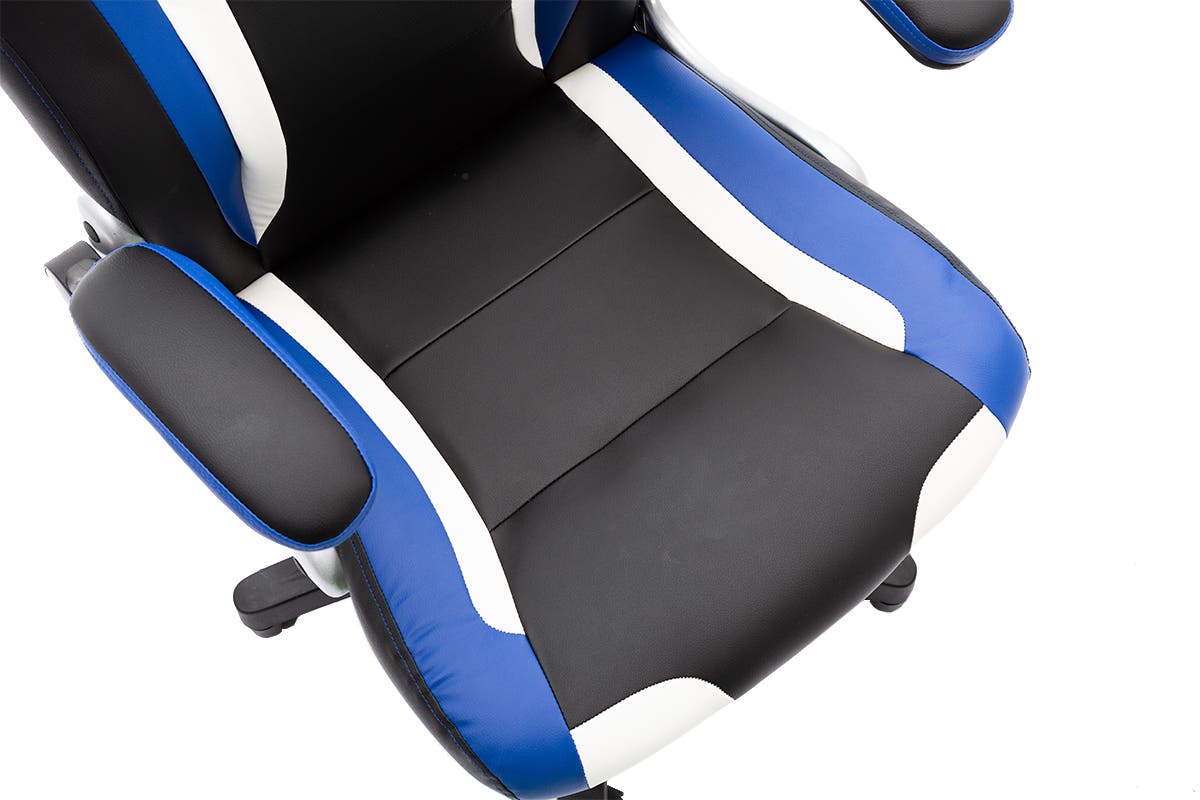 Ergolux Phoenix Gaming Chair (Black/Blue)