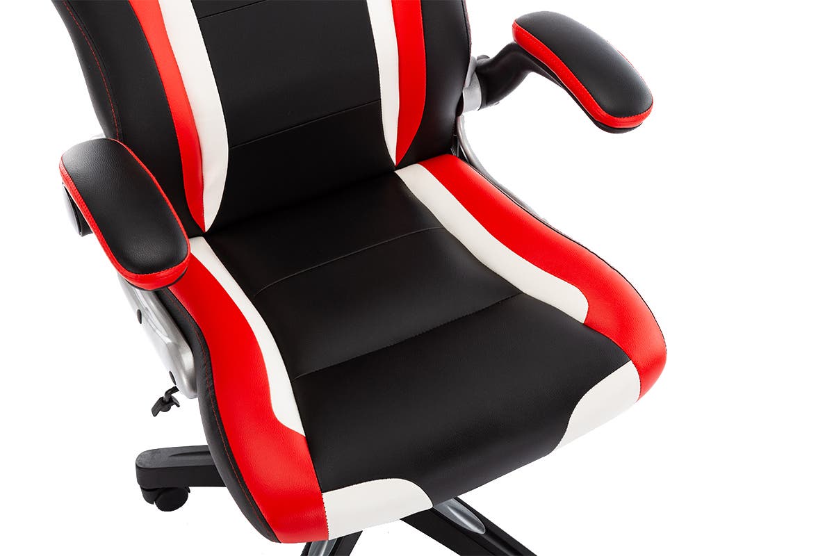 Ergolux Phoenix Gaming Chair (Black/Red)