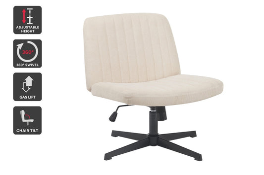 Ergolux Penny Sherpa Office Chair (Beige)