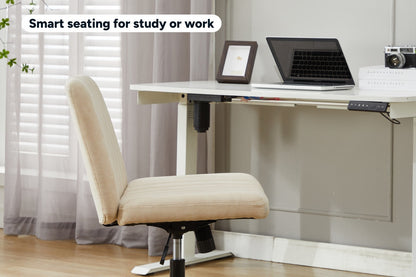 Ergolux Penny Sherpa Office Chair (Beige)