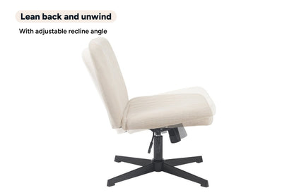 Ergolux Penny Sherpa Office Chair (Beige)