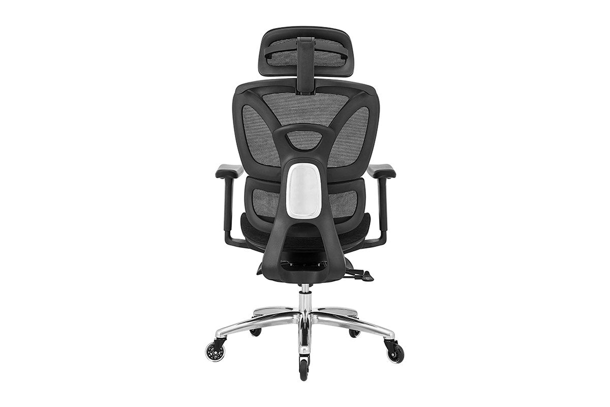 Ergolux Pro Ergonomic Office Chair with Footrest (Black)