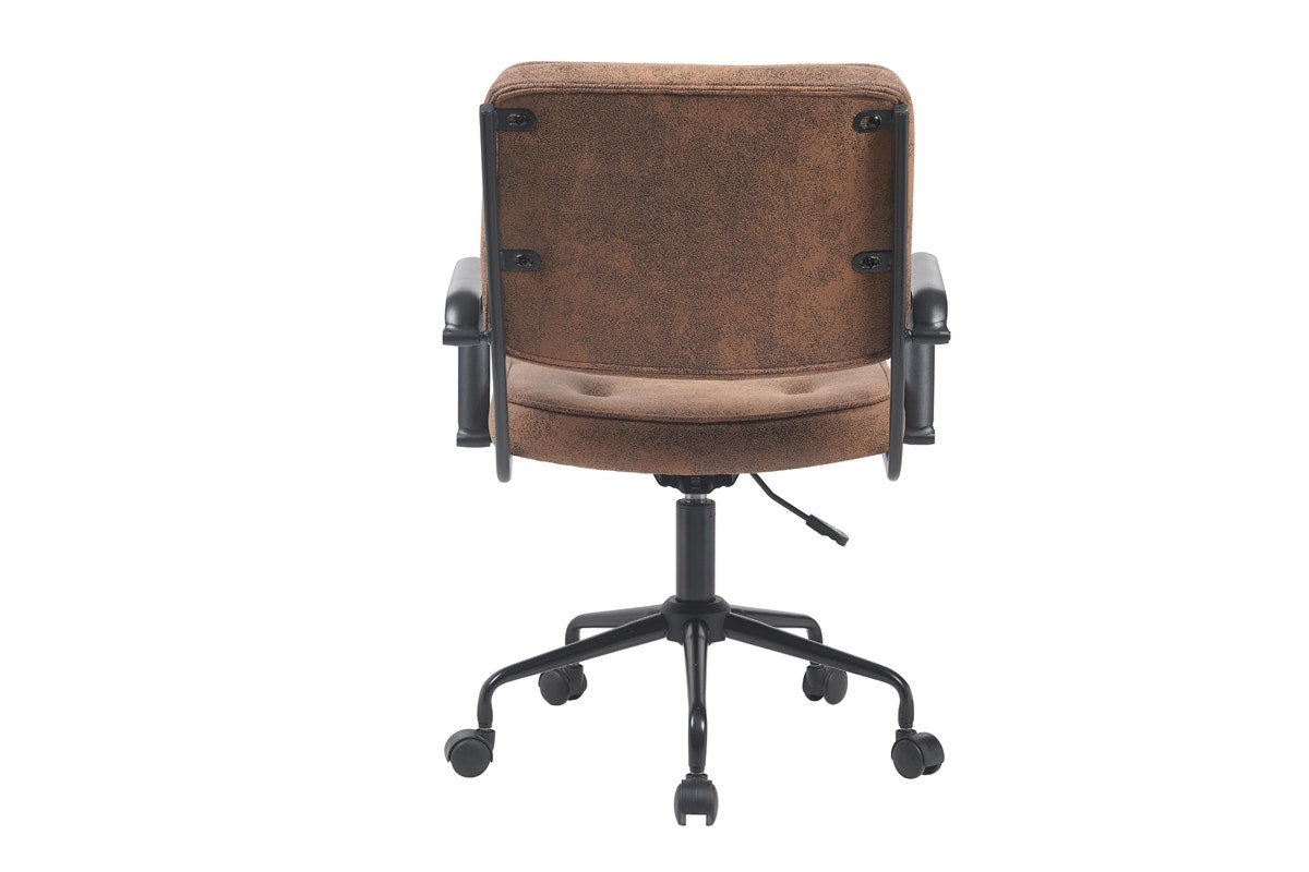 Ergolux Retro Office Chair (Tan)