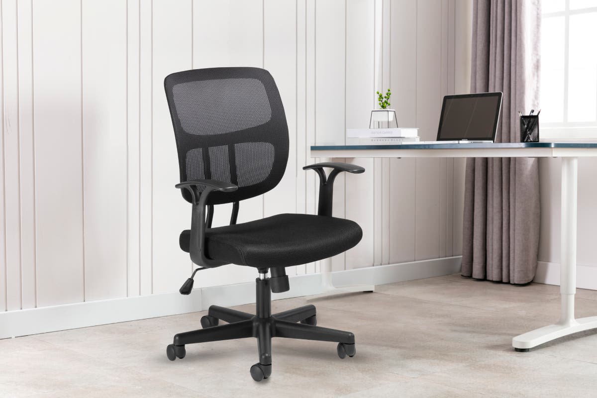 Ergolux Seto Adjustable Mid Back Mesh Office Chair