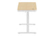 Ergolux Sorrento Electric Standing Desk with Wireless Charging 120 x 60cm (Ash/White)