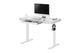 Ergolux Sorrento Electric Standing Desk with Wireless Charging 120 x 60cm (White/White)