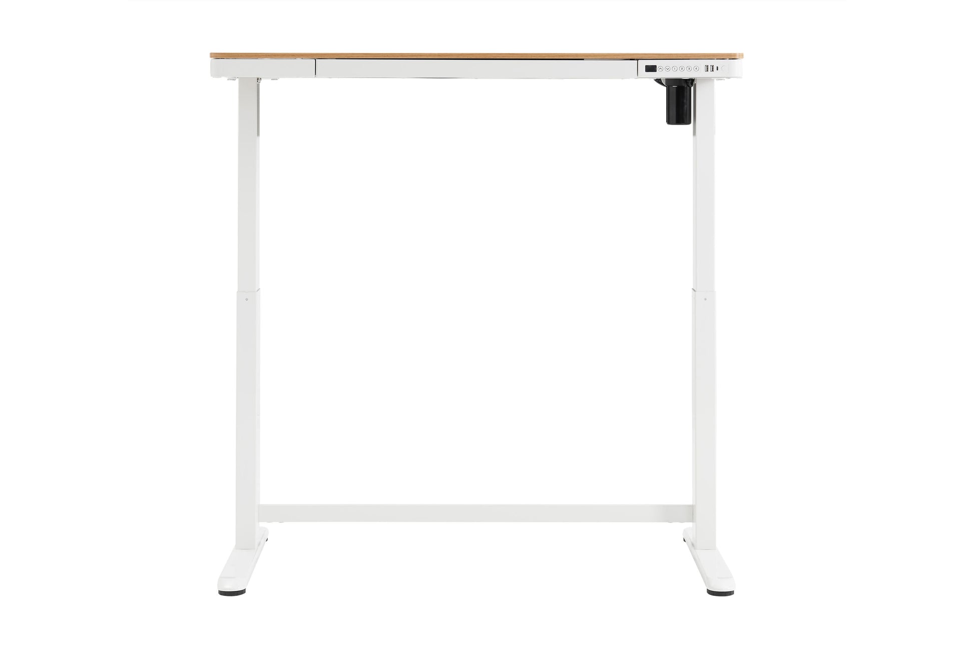 Ergolux Sorrento Electric Standing Desk (White/Natural/Wood)