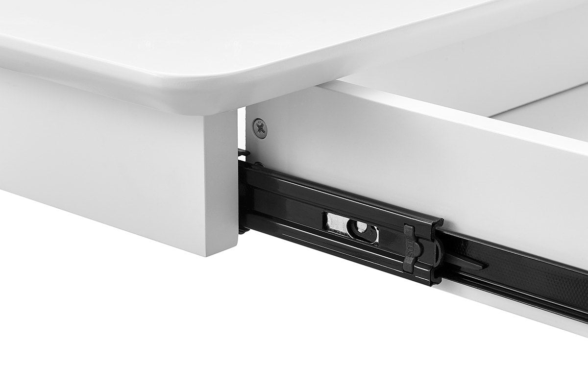 Ergolux Office Writing Desk 120 x 70cm (Oak/White)