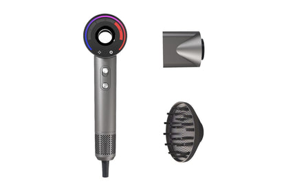 Estelle LED Ionic High Speed Pro Hair Dryer  - Grey)