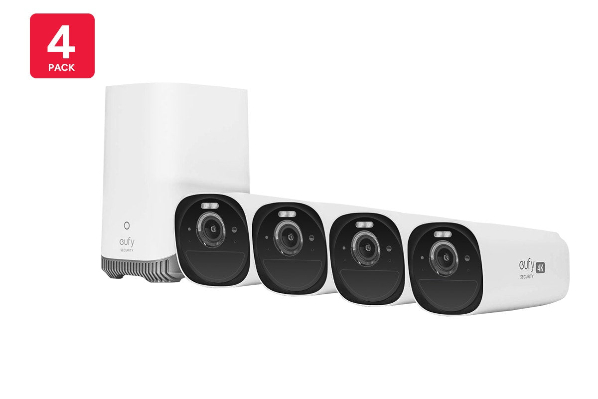 Eufy Eufycam 3 4K Wireless Home Security System (4 Pack)