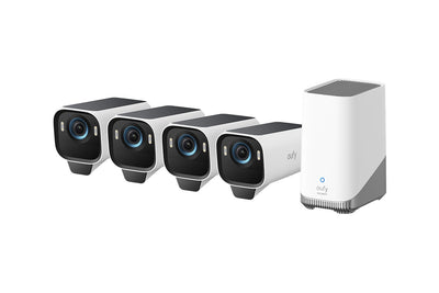Eufy S3 Pro Security Camera Kit - Homebase and 4 Cameras