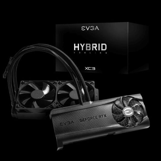 EVGA HYBRID Kit for EVGA GeForce RTX RTX 3090/3080 Ti/3080  XC3, 400-HY-1978-B1, ARGB | Auzzi Store