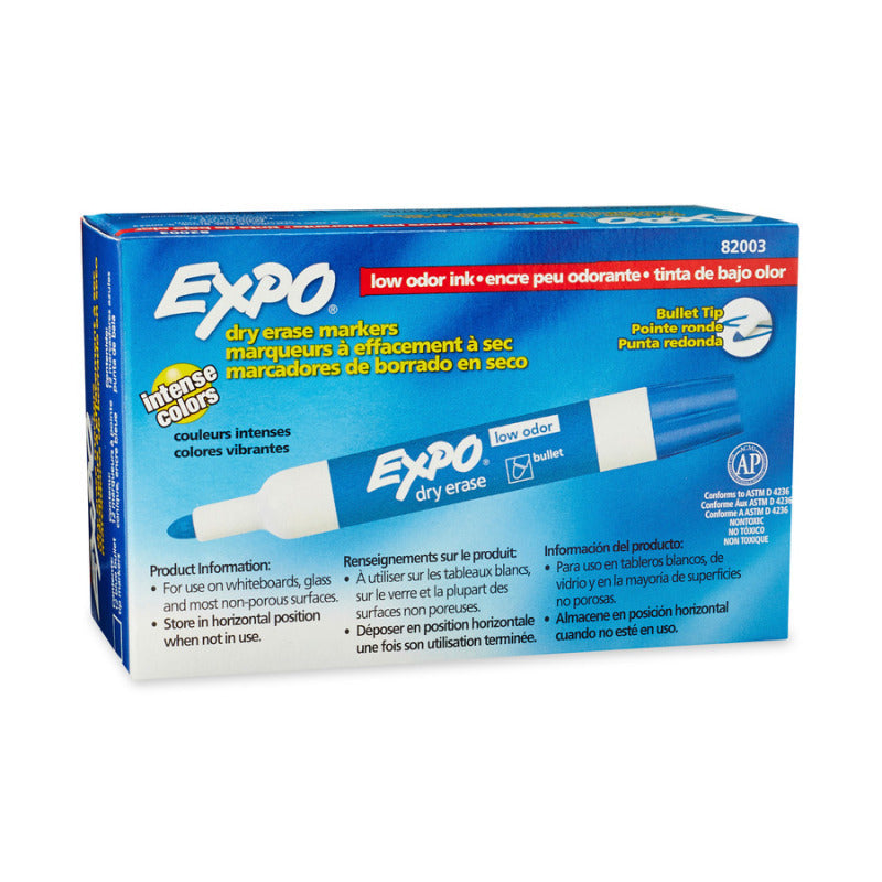 EXPO White Board  Marker Blt Blue Box of 12 | Auzzi Store