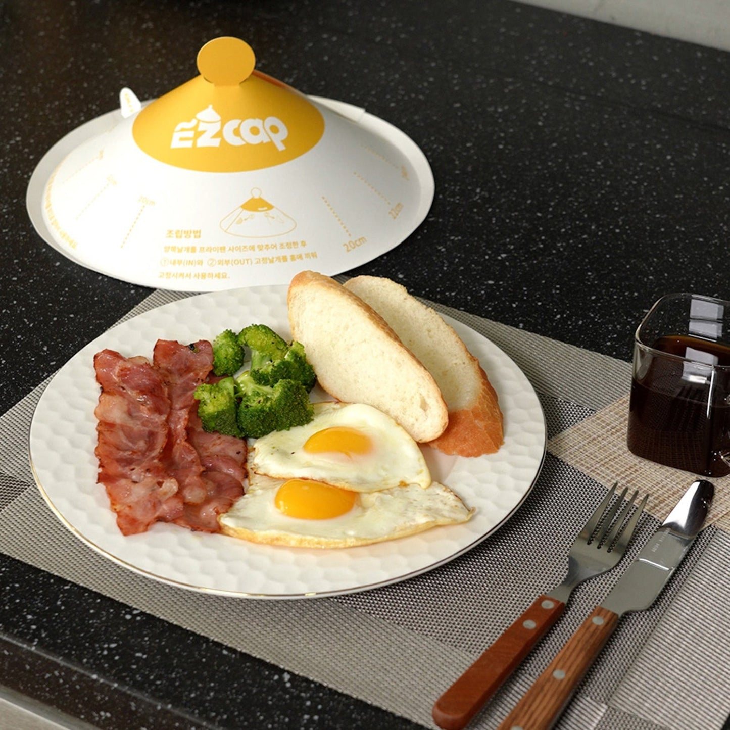 EZ Cap 200X Paper Lid for Frypan Disposable Cooking Pan Cap | Auzzi Store