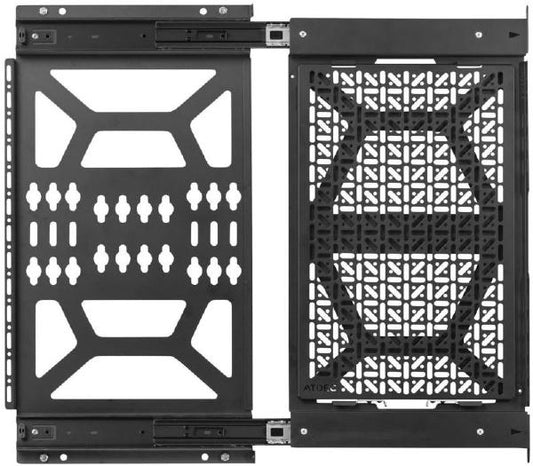 Efficient Media Storage Solution with Sliding Panel | Auzzi Store