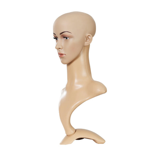 Embellir Female Mannequin Head Dummy Model Display Shop Stand Professional Use | Auzzi Store
