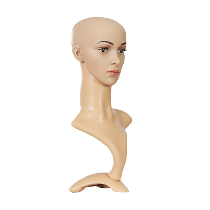 Embellir Female Mannequin Head Dummy Model Display Shop Stand Professional Use | Auzzi Store