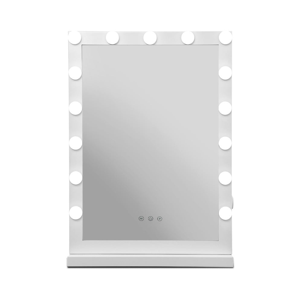 Embellir Hollywood Makeup Mirror With Light 15 LED Bulbs Vanity Lighted Stand | Auzzi Store